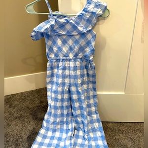 Janie and Jack girl’s size 6 romper (tag missing too itchy for child) sfpf